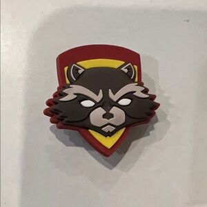 Rocket Raccoon Shield Jibbitz